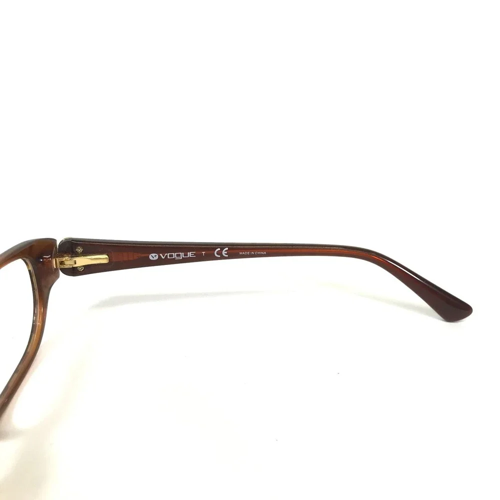Vogue Eyeglasses Frames VO2727-B 1822 Brown Rectangular Full Rim 53-16-135